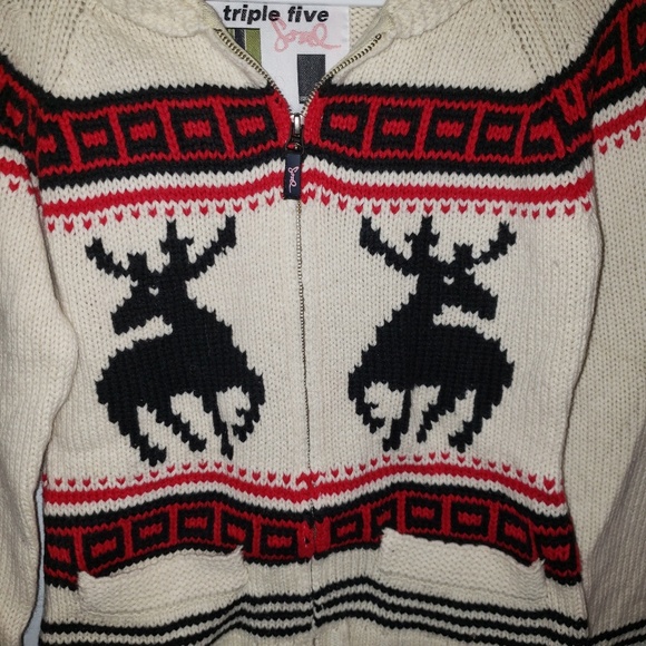 Womens Triple Five Soul Knitted Sweater - Picture 3 of 5